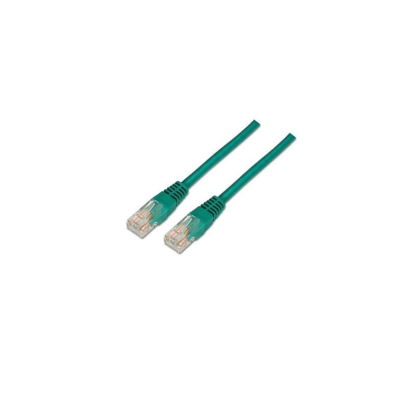 Cable de Red RJ45 UTP Aisens A135-0245 Cat-6- 50cm- Verde