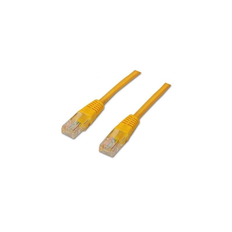 Cable de Red RJ45 UTP Aisens A135-0256 Cat-6- 3m- Amarillo