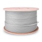 Bobina de Cable RJ45 UTP Aisens A135-0743 Cat-6- 500m- Gris