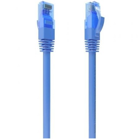 Cable de Red RJ45 AWG26 CCA UTP Aisens A135-0795 Cat-6- 25cm- Azul