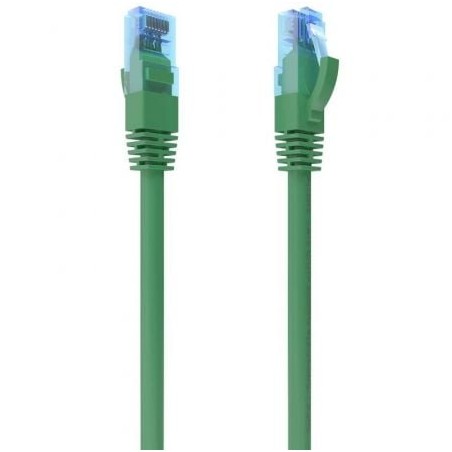 Cable de Red RJ45 AWG26 CCA UTP Aisens A135-0808 Cat-6- 75cm- Verde