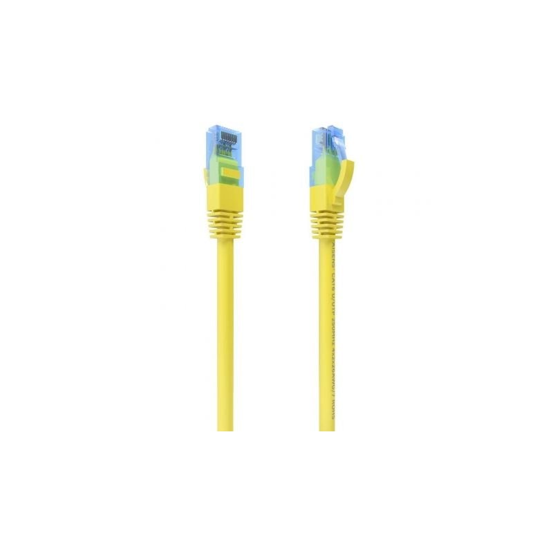 Cable de Red RJ45 AWG26 CCA UTP Aisens A135-0833 Cat-6- 1m- Amarillo