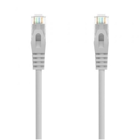 Cable de Red RJ45 AWG24 UTP Aisens A145-0553 Cat-6A- LSZH- 30cm- Gris