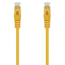 Cable de Red RJ45 AWG24 UTP Aisens A145-0563 Cat-6A- LSZH- 25cm- Amarillo