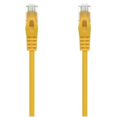 Cable de Red RJ45 AWG24 UTP Aisens A145-0563 Cat-6A- LSZH- 25cm- Amarillo