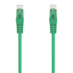 Cable de Red RJ45 AWG24 UTP Aisens A145-0577 Cat-6A- LSZH- 25cm- Verde