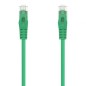 Cable de Red RJ45 AWG24 UTP Aisens A145-0577 Cat-6A- LSZH- 25cm- Verde