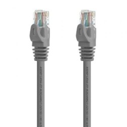 Cable de Red RJ45 UTP Aisens A145-0324 Cat-6A- 25cm- Gris