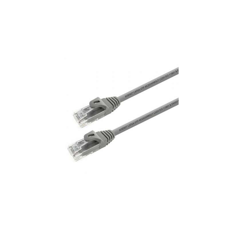 Cable de Red RJ45 UTP Aisens A145-0331 Cat-6A- 15m- Gris