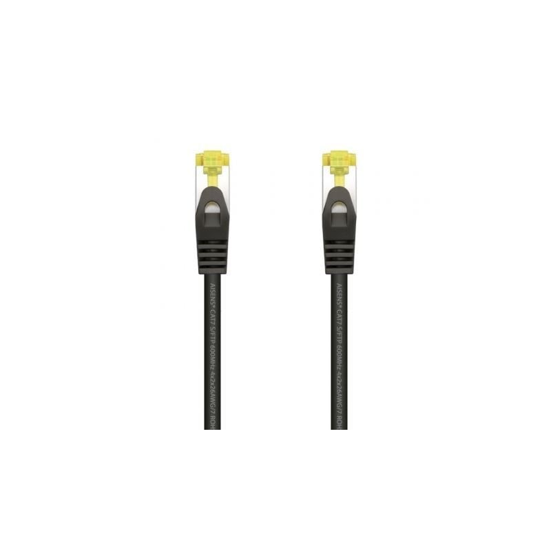 Cable de Red RJ45 SFTP Aisens A146-0485 Cat-7- 50cm- Negro