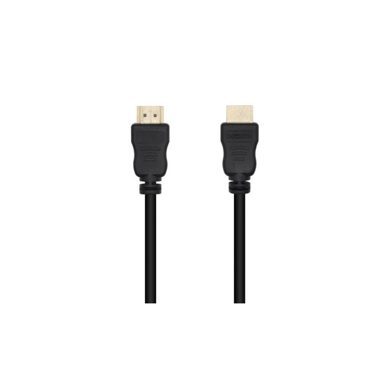 Cable HDMI 1-4 14+1 CCS Aisens A119-0530- HDMI Macho - HDMI Macho- 2m- Negro