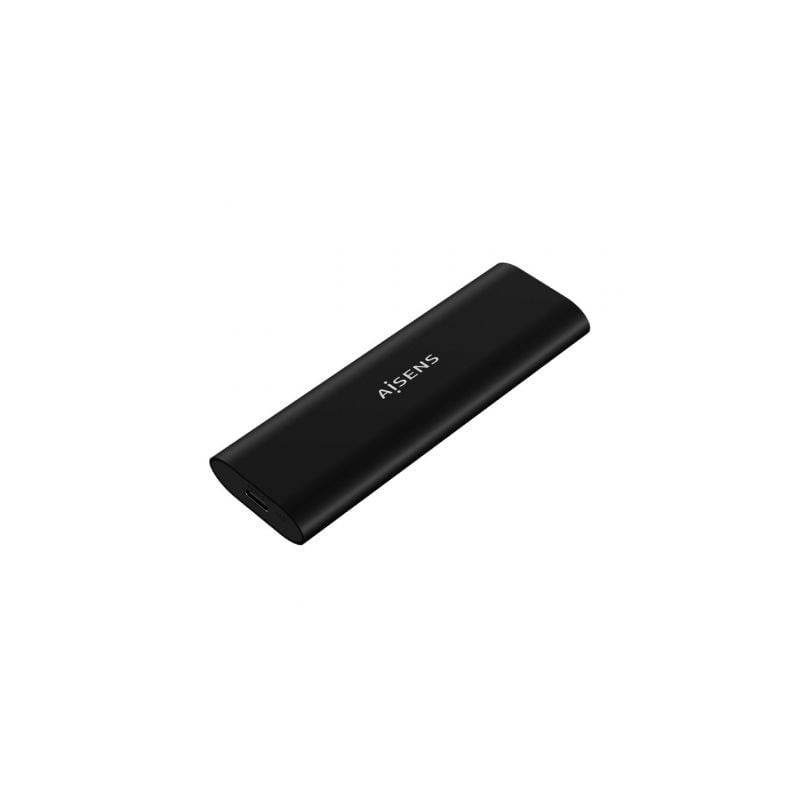 Caja Externa para Disco SSD M-2 SATA-NVMe Aisens ASM2-014B- USB 3-2- Sin tornillos