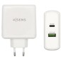 Cargador de Pared Aisens ASCH-2PD30QC-W- 1xUSB Tipo-C- 1x USB- 48W