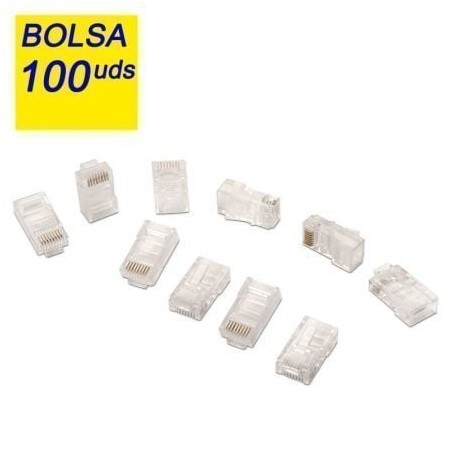 Conectores RJ45 Aisens A138-0292- Cat-5e- 100 uds