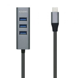 Hub USB Tipo-C Aisens A109-0508- 4xUSB