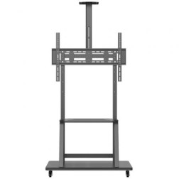 Soporte de Suelo con Ruedas Aisens FT100E-135 para TV 37-100"- hasta 150kg