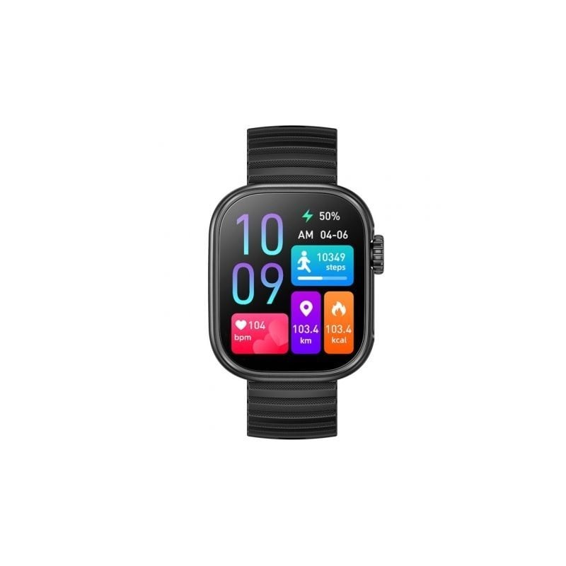 Smartwatch Aiwa SW-A700- Notificaciones- Frecuencia Cardíaca- Negro