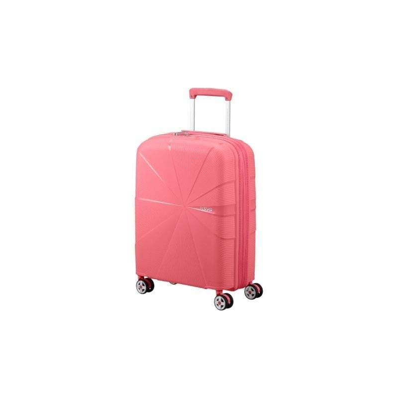 Maleta de Cabina American Tourister Starvibe Spinner 55cm- 55x40x20cm- 4 Ruedas- Coral