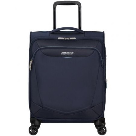 Maleta de Cabina American Tourister SummerRide Spinner 55cm- 55x40x23cm- 4 Ruedas- Azul Marino