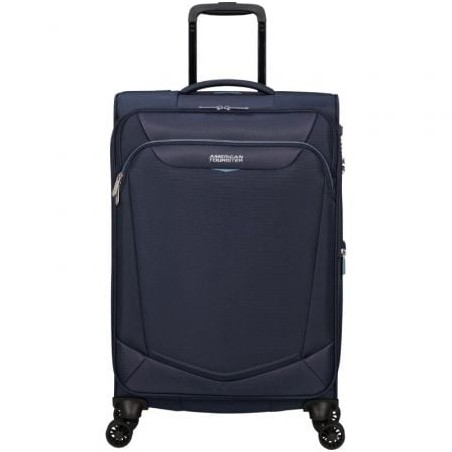 Maleta Mediana American Tourister SummerRide Spinner 69cm- 69x43x29cm- 4 Ruedas- Azul Marino