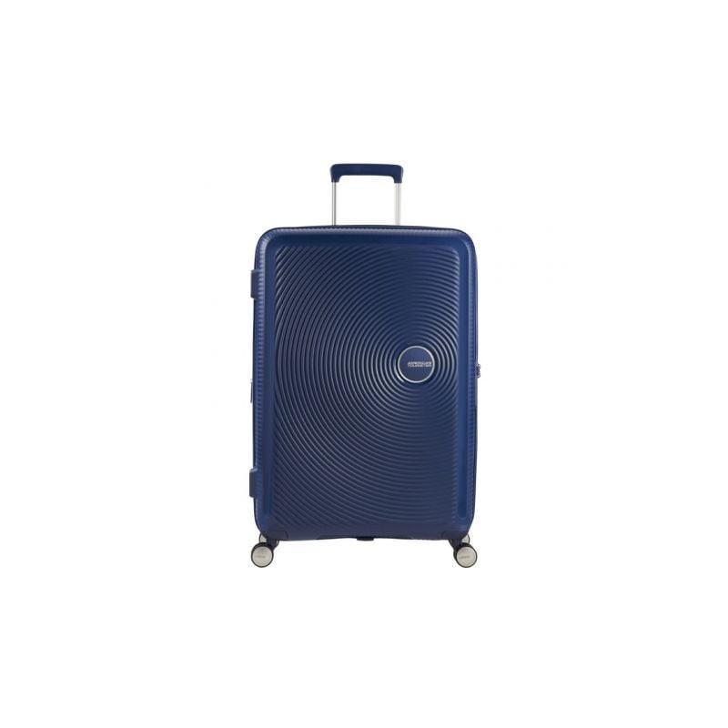 Maleta Mediana American Tourister SoundBox Spinner 67cm- 67x46-5x29cm- 4 Ruedas- Azul Marino