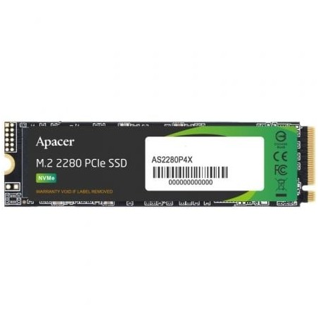 Disco SSD Apacer AS2280P4X 512GB- M-2 2280 PCIe- Full Capacity