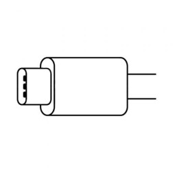 Adaptador Apple USB de Tipo-C a toma para auriculares de 3-5mm