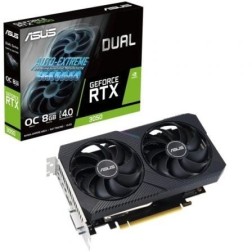 Tarjeta Gráfica Asus Dual GeForce RTX 3050 V2 OC- 8GB GDDR6