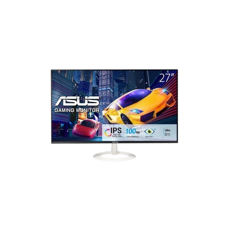 MONITOR ASUS 27" VZ27EHF-W FHD 1MS 100HZ IPS BLANCO