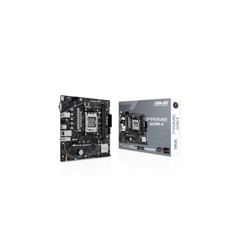 PLACA BASE ASUS PRIME A620M-K AM5 MATX 2XDDR5