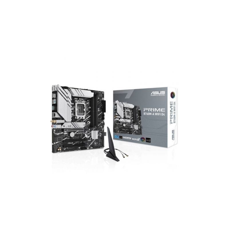 Placa Base Asus PRIME B760M-A WIFI D4 Socket 1700- Micro ATX