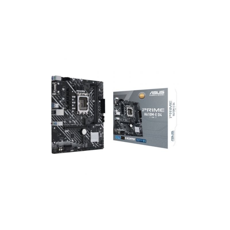 Placa Base Asus Prime H610M-E D4-CSM- Socket 1700- Micro ATX