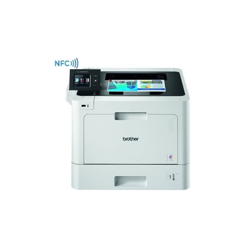 Impresora Láser Color Brother HL-L8360CDW WiFi- Dúplex- Blanca