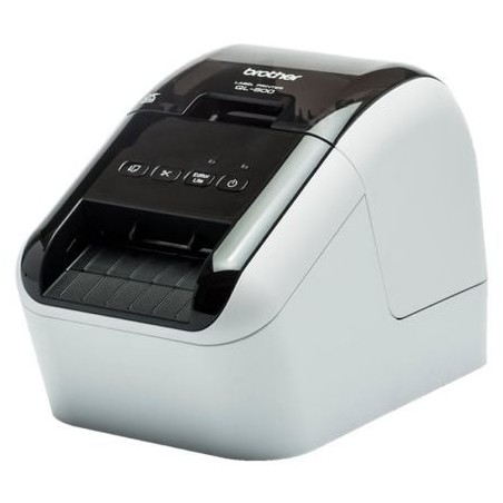 Impresora de Etiquetas Brother QL-800- Térmica- Ancho etiqueta 62mm- USB- Blanca y Negra