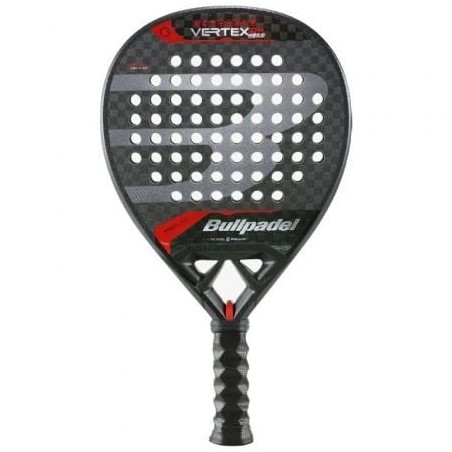 Pala de Pádel Bullpadel Vertex 04 Hybrid 2024- Negra y Roja