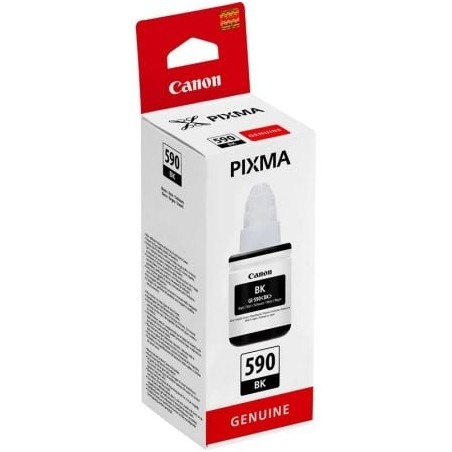 Botella de Tinta Original Canon GI-590- Negra