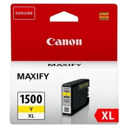 Cartucho de Tinta Original Canon PGI-1500XL Alta Capacidad- Amarillo