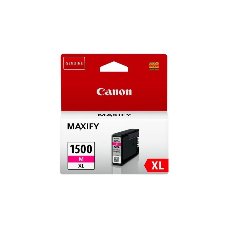 Cartucho de Tinta Original Canon PGI-1500XL Alta Capacidad- Magenta