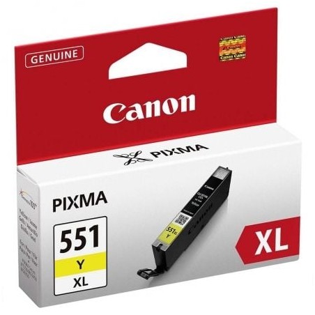 Cartucho de Tinta Original Canon CLI-551Y XL Alta Capacidad- Amarillo