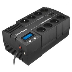 SAI Línea Interactiva Cyberpower BR700ELCD- 700VA-420W- 8 Salidas- Formato Bloque