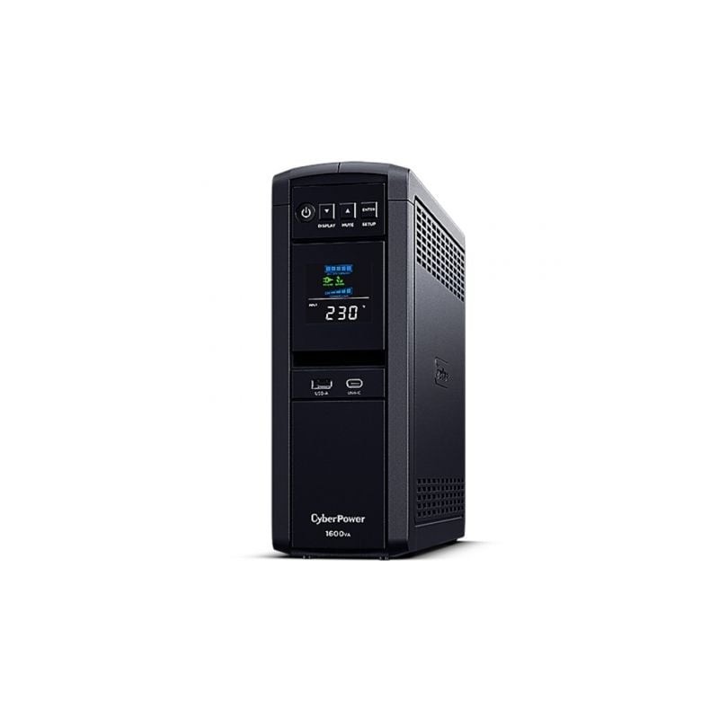 SAI Línea Interactiva Cyberpower CP1600EPFCLCD- 1600VA-1000W- 6 Salidas- Formato Torre