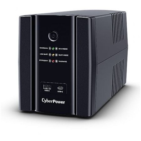 SAI Línea Interactiva Cyberpower UT1500EG- 1500VA-900W- 4 Salidas- Formato Torre