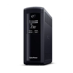 SAI Línea Interactiva Cyberpower VP1200ELCD-DE- 1200VA-720W- 5 Salidas- Formato Torre