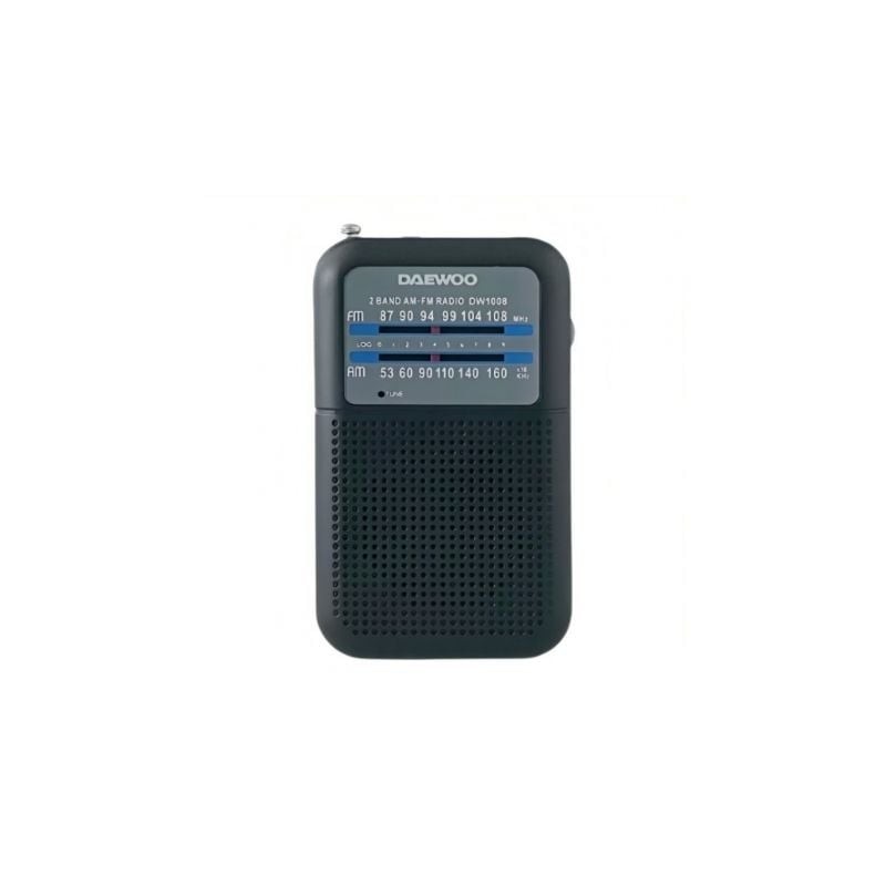 Radio Portátil Daewoo DW1008- Negra