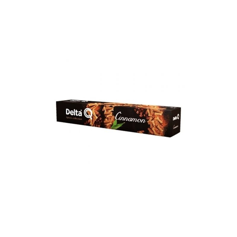 Cápsula Delta Cinnamon para cafeteras Delta- Caja de 10