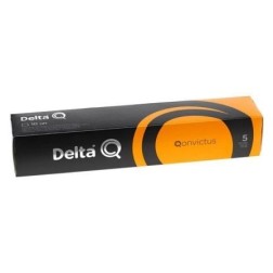 Cápsula Delta Qonvictus para cafeteras Delta- Caja de 10