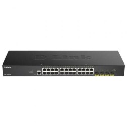 Switch Gestionado D-Link DGS-1250-28X 28 Puertos- RJ-45 Gigabit 10-100-1000- SFP