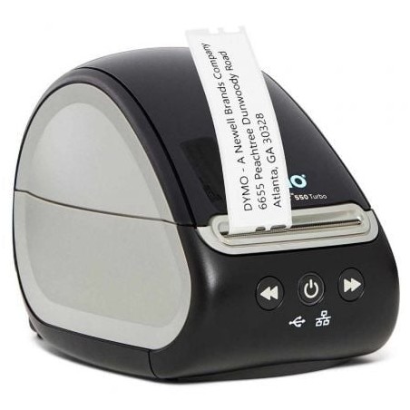 Impresora de Etiquetas Dymo LabelWriter 550 Turbo- Térmica- USB- Negra