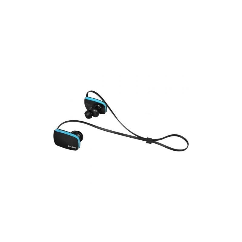 Auriculares Inalámbricos Deportivos Elbe ABT-038-DEP- con Micrófono- Bluetooth- Azules y Negros