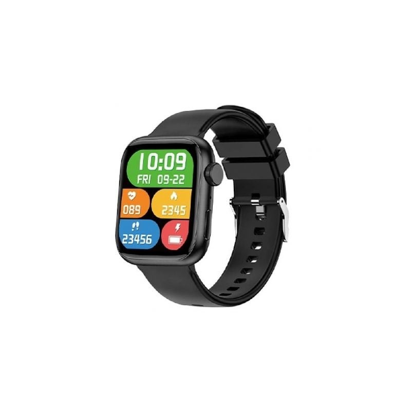 Forever Smartwatch IGo Watch 3 JW-500 Notificaciones- Frecuencia Cardiaca- Negro